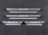 Volkswagen Amarok 2016-Накладки на пороги (лист зеркальный надпись Amarok)